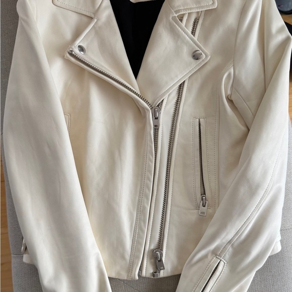 IRO Off-White Lamb Leather Jacket (only wore on my shoulders my